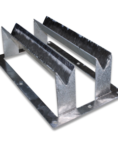 Reducing metal sheet f/auger boot f/tandem silo 2-lines